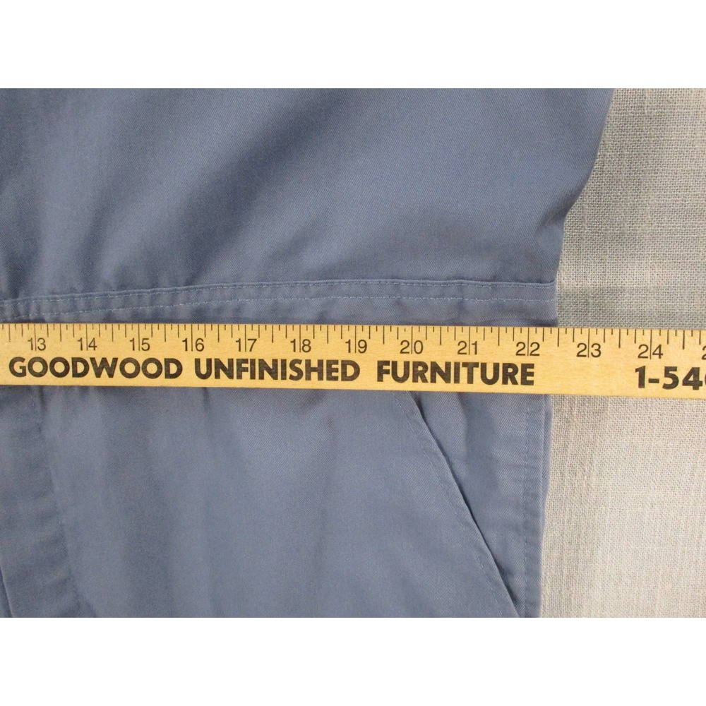 Red Kap General Motors Moraine Assembly Coveralls Mens 48 RG Blue Work Jumpsuit - Picture 5 of 9